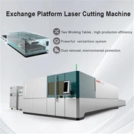 Автоматична машина для лазерного різання з подвійними столами обміну